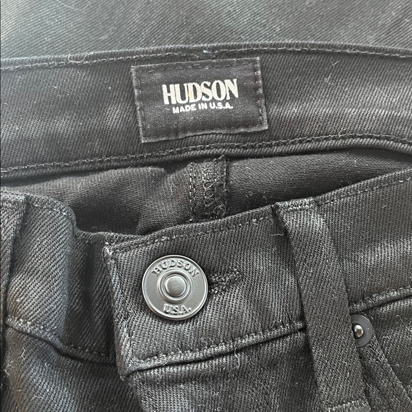 Hudson black wax coated skinny jeans - Picture 9 of 11